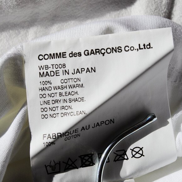 BNWT AW18 JUNYA WATANABE BLACK AND RED PRINT TSHIRT S - Picture 10 of 15